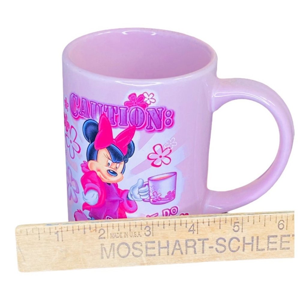 Minnie Mouse "Caution: I Don't Do Mornings" Coffee Mug by Jerry Leigh - Picture 7 of 7